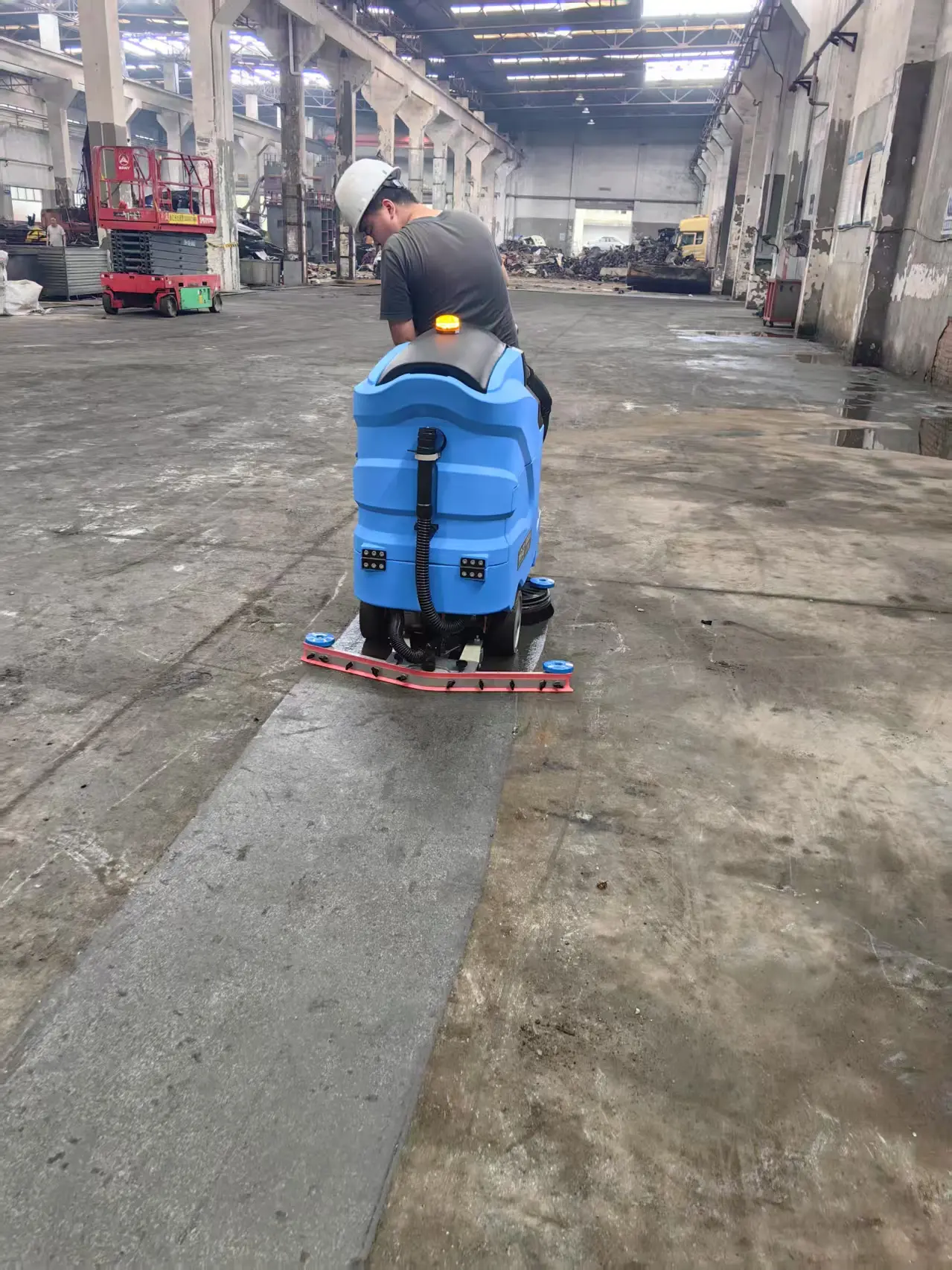Do you need certification to operate a floor scrubber?